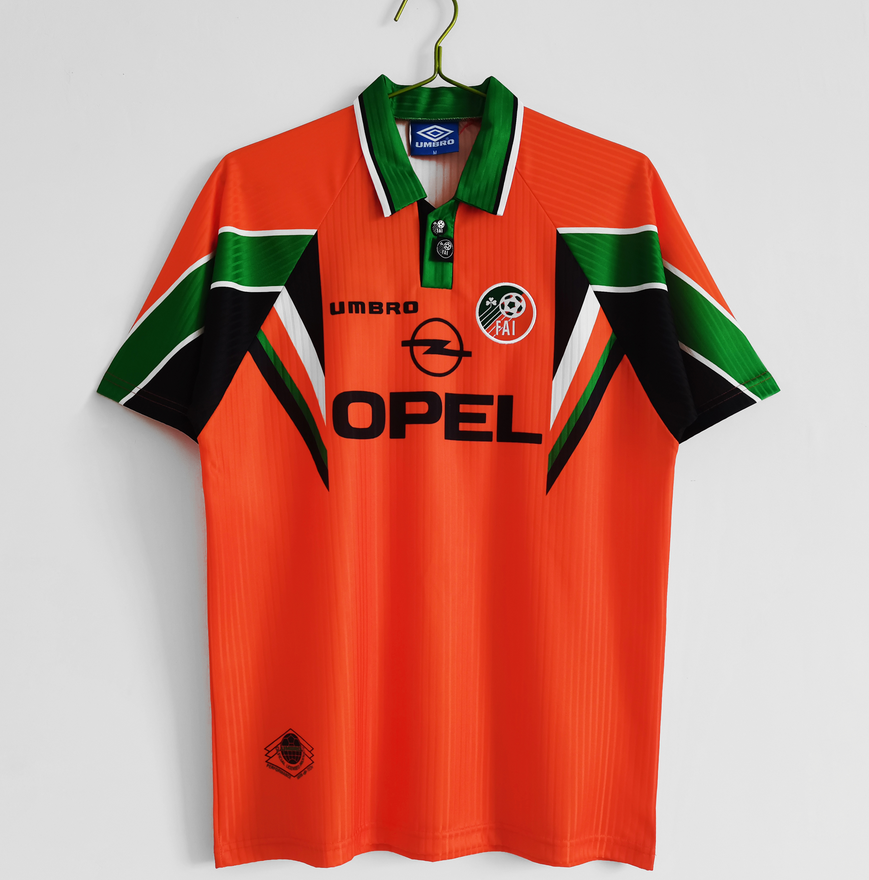 1997-98 Ireland Retro Away Kit Soccer Jersey